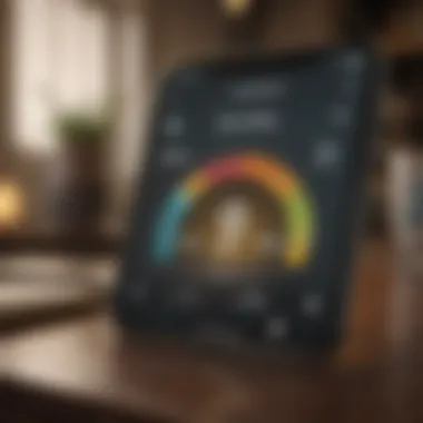 Exploring Credit Score Apps Interface Overview of credit score apps interface