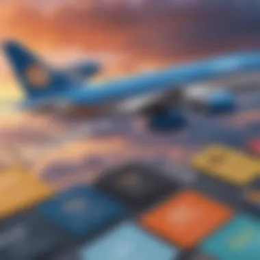 Understanding Air Miles Programs Colorful graphic depicting various air miles programs