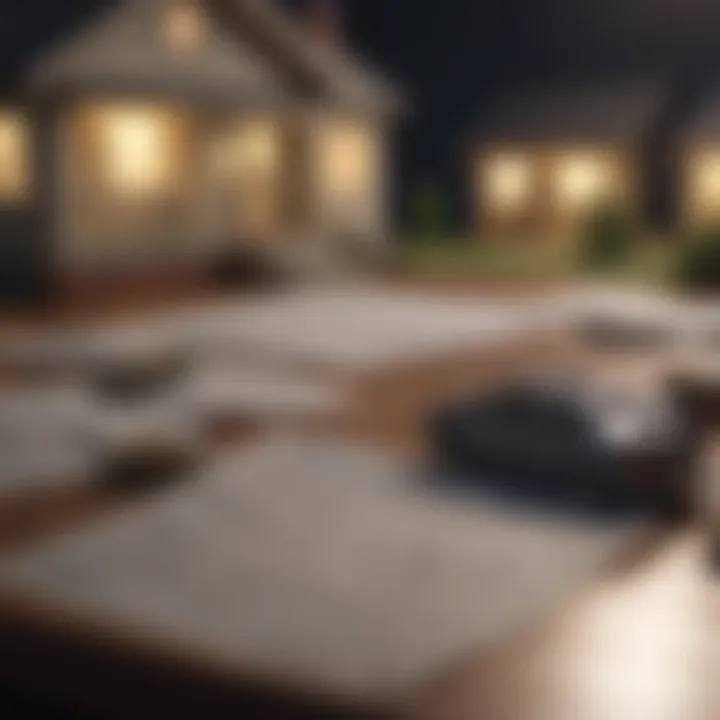 Chart comparing various financing options for home loans