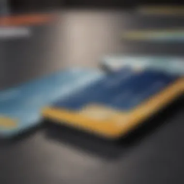 The Digital Evolution of Payment Solutions Conceptual illustration of virtual Visa cards highlighting their digital nature