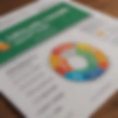 A close-up of a credit score report with focus on score