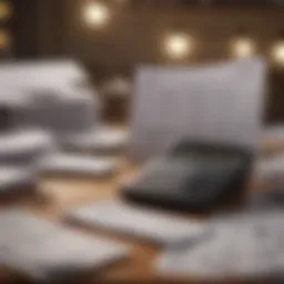 Visual representation of tax filing deadlines