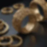 Intricate gold jewelry showcasing craftsmanship