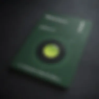 A close-up of a Green Dot Card showcasing its design and features